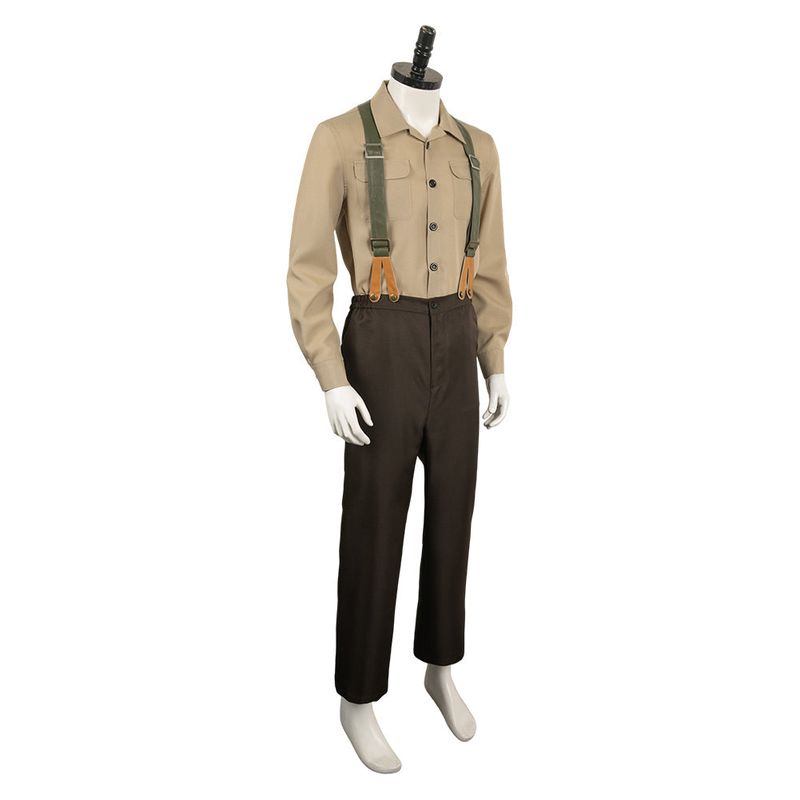 Gus March Phillips Brown Outift Cosplay Costume