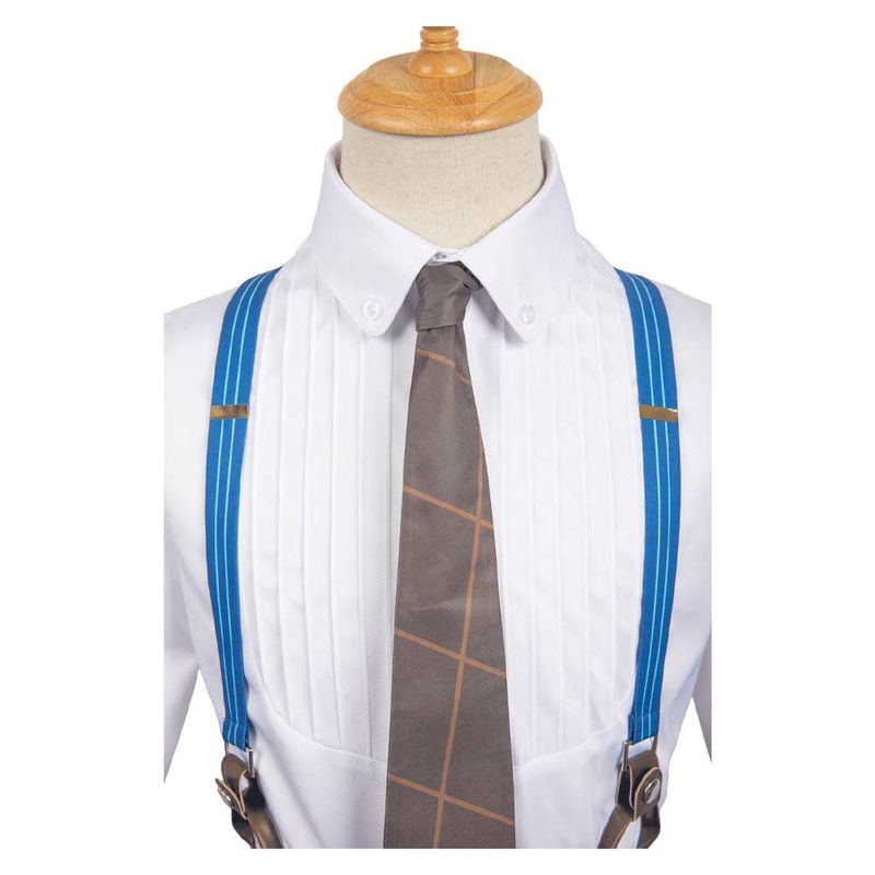 Charlemagne Brown Suit Cosplay Costume