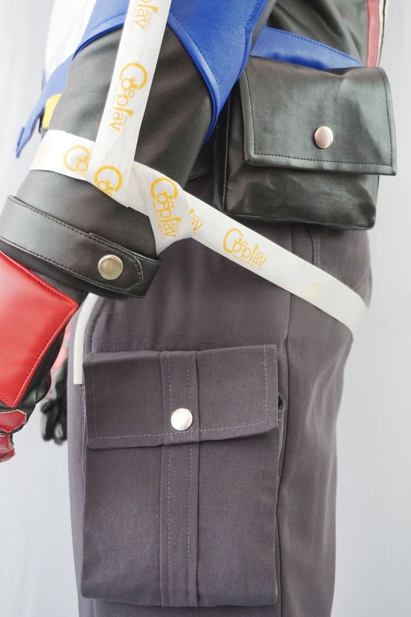 Soldier 76 Black Blue Cosplay Costume