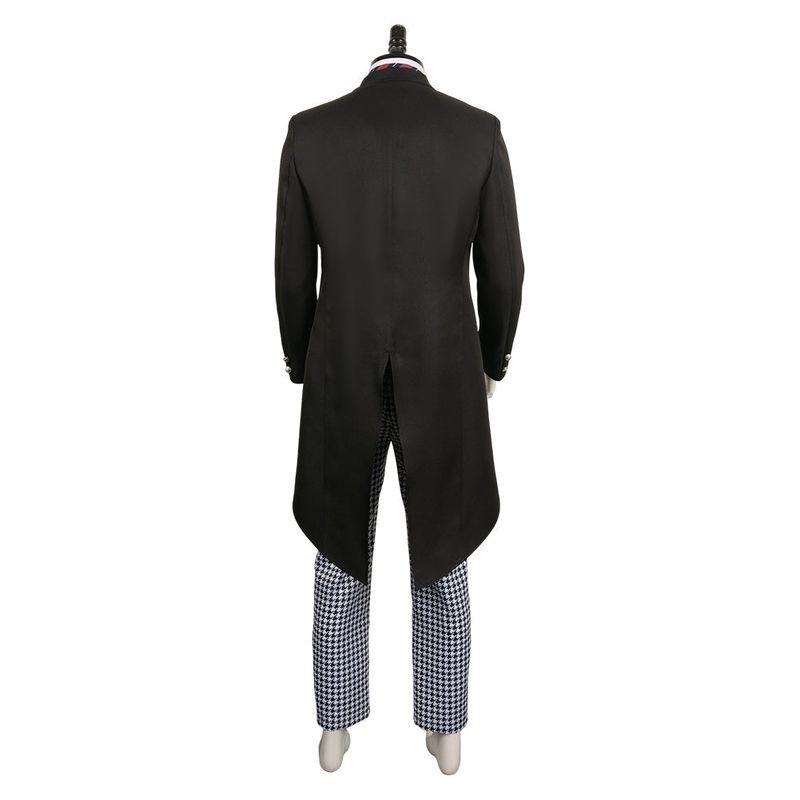 Black Butler Season 4: Public School Arc Edgar Redmond Black Outfit Party Carnival Halloween Cosplay Costume