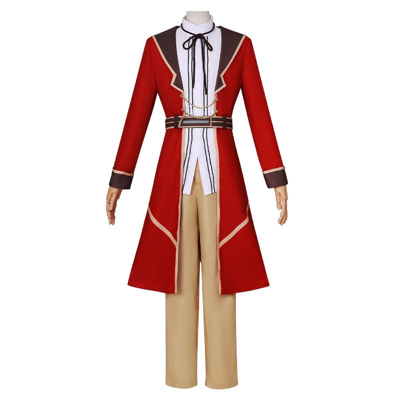 Patrick Ashbatten Red Outfit Cosplay Costume