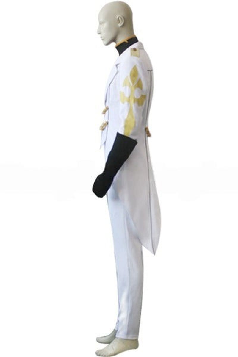 Code Geass Knight of Ten Luciano Bradley Cosplay Costume
