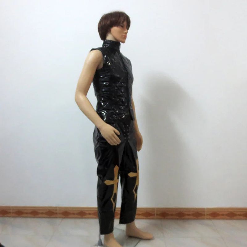 Mello Mihael Keehl Black Quilted Cosplay Outfit