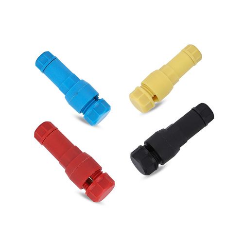 Waterproof 12V Garden Light Wiring Connector Low Voltage 2-Pin Pierced Connection Copper Contacts Plastic Adaptor Power LED