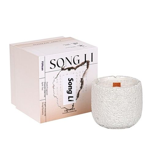 Songli Lengshan High-End Creative Gift Set Handmade Modern Aromatherapy Soy Wax Candle Long-lasting Fragrance for Bedroom