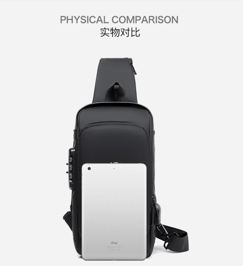 men's chest bag crossbody bag