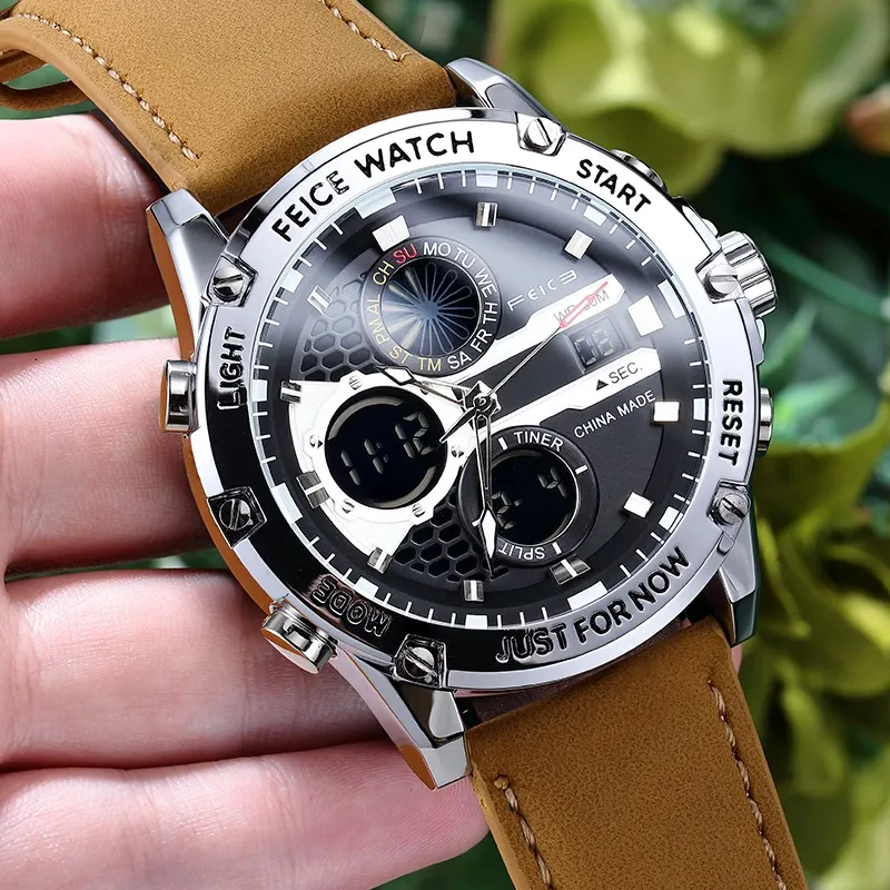 Multi funcional Watch - Criativo Versátil - Homens - Trendy - Night Light - High end - Relógio de luxo - Esportes - Impermeável - Moda - Venda quente 8898 peças