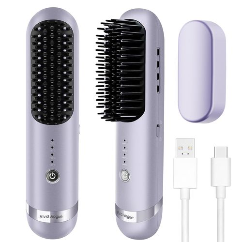 练🔥Hot Seller🔥 COD！Steam Hair Comb 3-in-1 Spray Hair Brush for Detangling Long & Short Hair