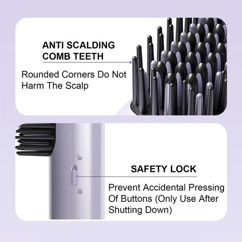 练🔥Hot Seller🔥 COD！Steam Hair Comb 3-in-1 Spray Hair Brush for Detangling Long & Short Hair