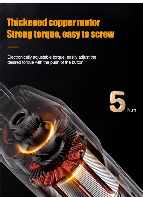 Household portable electric screwdriver set