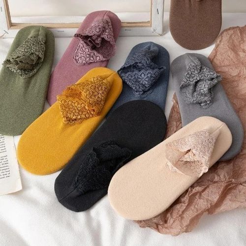 8 Pairs Of All Colors New Fashion Lace Warmer Socks(One size fit all)