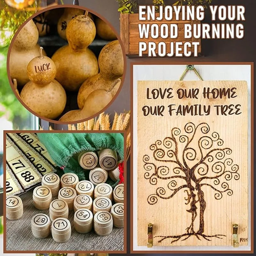 DIY Wood Burning Carving Set