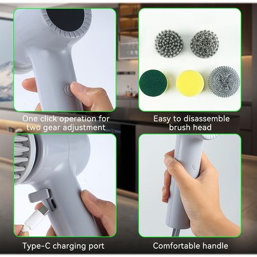 Wireless Electric Cleaning Brush