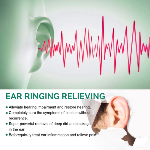 Organic Herbal Ear Drops Cleaning of Earwax, Behind-the-Ear, Ear, and Body Care