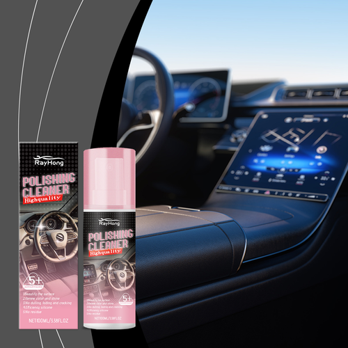New Multifunctional Car Interior Care Wash Foam Leather Cleaner Spray Car Seat Interior Polishing Agent