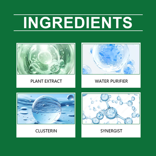 Aquarium Water Purifier Tablets, Algae Inhibitor & Sludge Remover, Clean Impurities for Fish Tank Water Maintenance