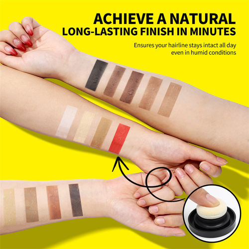 Black 4g Magic Root  Touch up Fast Cover Long Lasting Waterproof Natural Hairline Shadow Powder Concealer Unisex