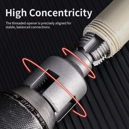 Industrial Grade Carbon Steel 2pcs 4-point 6-point Integrated Pipe Thread Cutters for Both Internal and External Threads