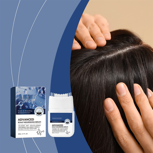 Hair Growth Serum Protects Scalp and Hair Nourishing Volumized Refreshing Jojoba Oil Herbal Hair Care Essence