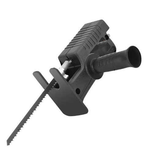 Portable Reciprocating Saw Adapter Electric Drill ModifiedJigsaw Tool Wood PVC Steel Pipe Metal Cutting DIY Construction Three Saw Blades