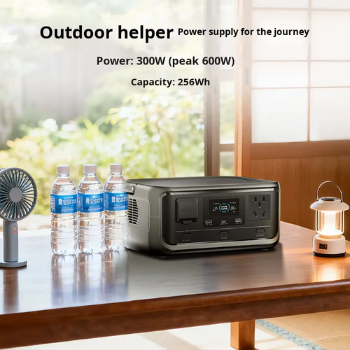 ALLPOWERS P300 High Power Mobile 300W 256Wh LiFePO4 MPPT Solar Panel Car AC Remote Control Outdoor Use Pure Sine Wave Inverter