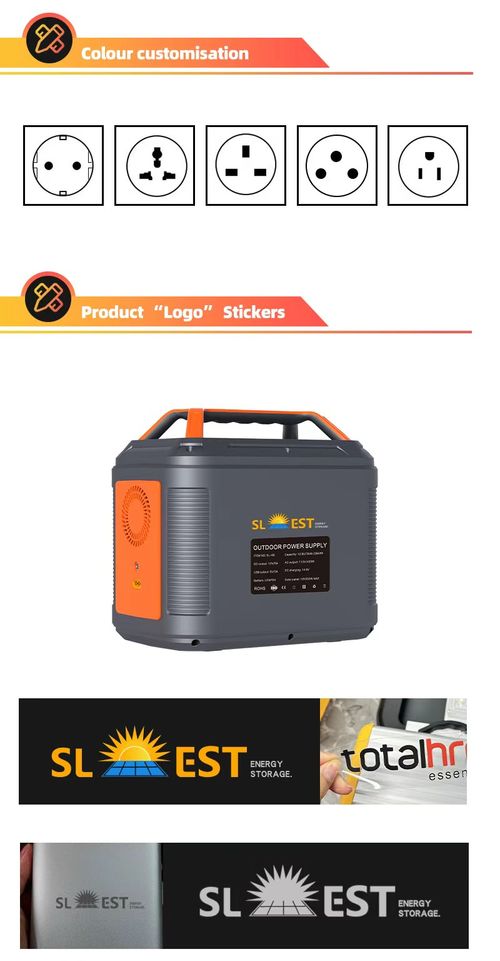 Outdoor Power Station—Portable, High-Capacity lithium Energy Storage Ideal For Camping Road Trips Market Stalls And Emergency Backup