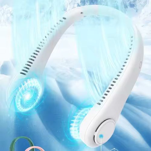 Portable mini climatiseur extérieur sports cooling neck fan rechargeable portable neck fan