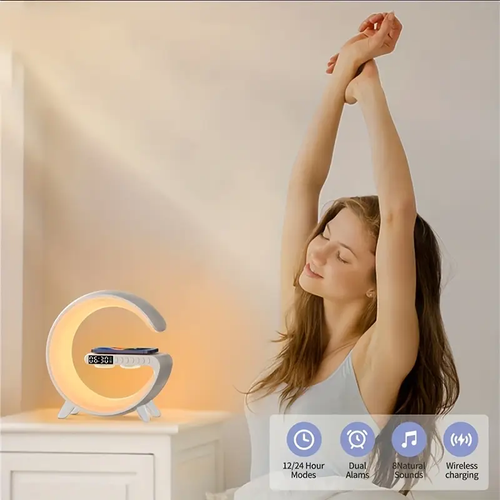 ✨Last Day🔥 RGB Night Light Multi-function Wireless Audio Speaker