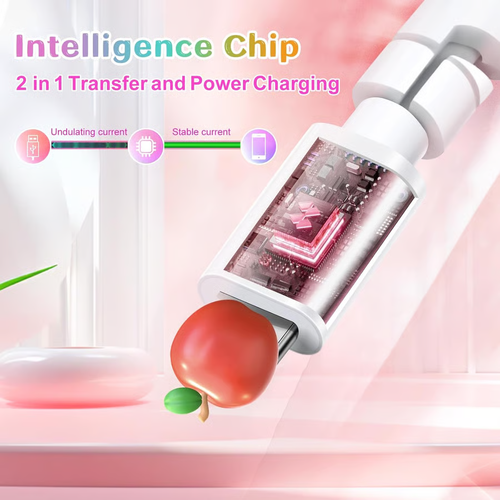 ⚡2 in 1- Colorful charger cable