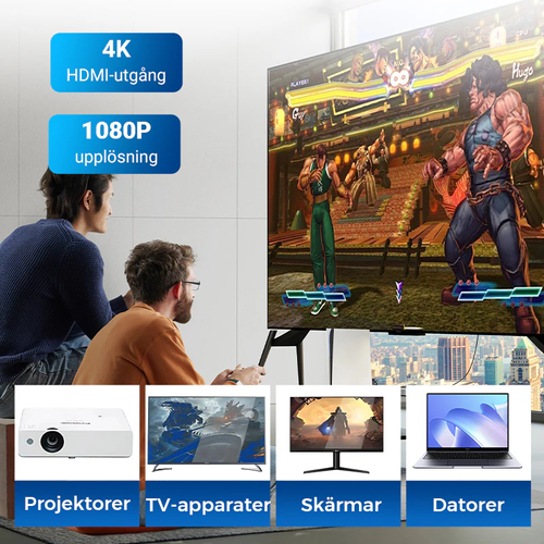 Black and White Classic Home Retro Dual Game Sticks - Relive the Arcade Era