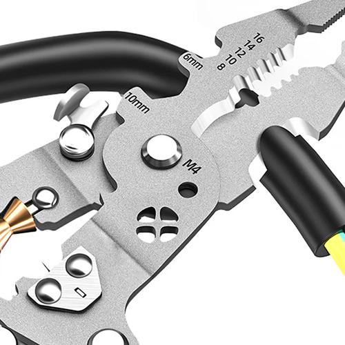 🔧 DONE WITH 5 TOOLS? Electric Clamp Meter – Measures voltage + cuts + bends in ONE!