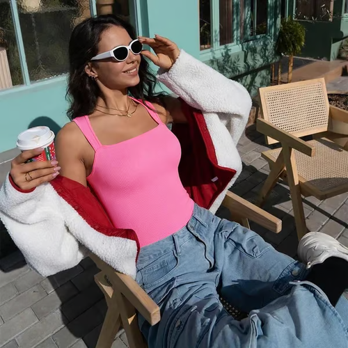 ✨Sleeveless Tummy Control Tank Tops Bodysuits