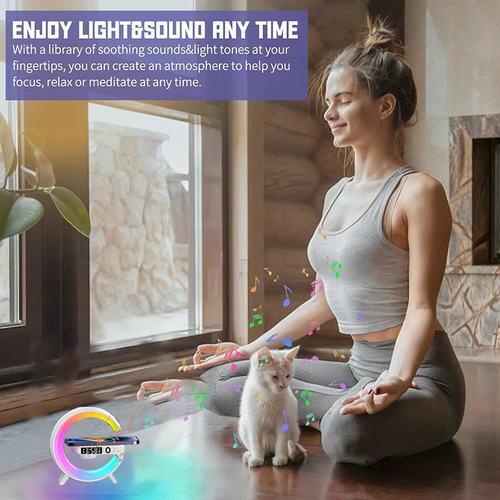 ✨Last Day🔥 RGB Night Light Multi-function Wireless Audio Speaker