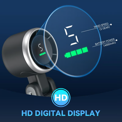 🔥Last day event promotion☀️Summer outdoor essential - portable handheld turbo fan