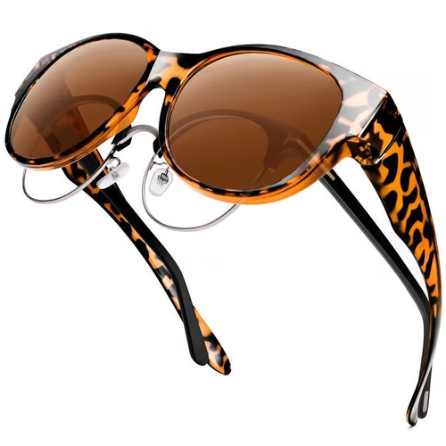 📢😎 Last Day - 2025 New Polarized UV400 Protection Fashion Round Cat Eye Sunglasses 😺🕶️