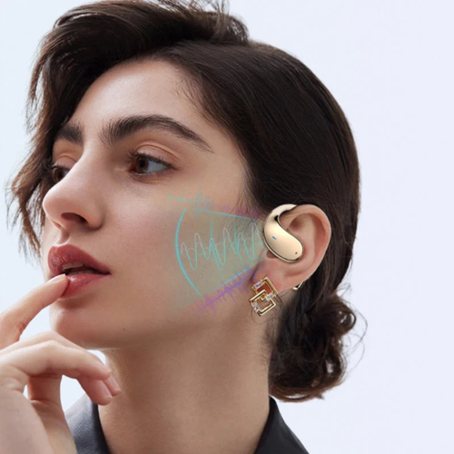 🎧✨ Wireless Open Ear Headphones with LED Display