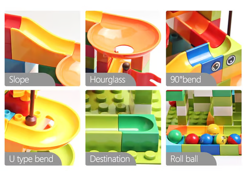 Marble Run Building Blocks Toy🔥 336 PCS