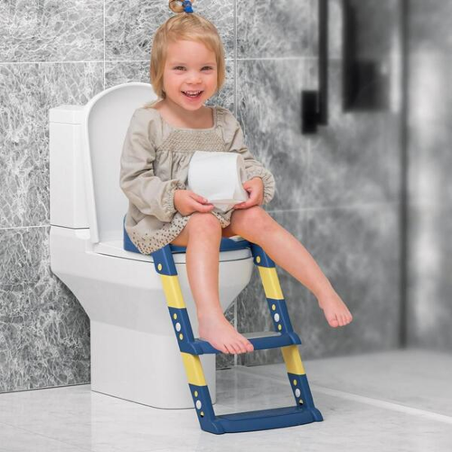Toilet Seat for Kids with Steps | KIDDISTEP