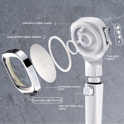 New Multi-functional High Pressure Shower Head