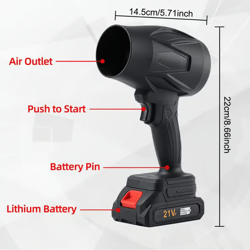 Cordless Turbo Super Power Air Duster 🔥