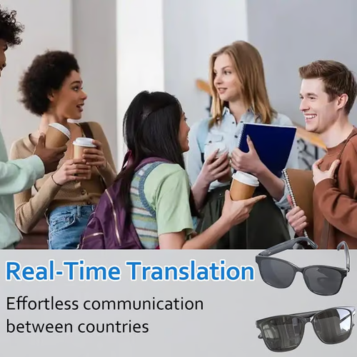 🔥2025 Hot Sale - HY-C8 AI Wireless Bluetooth Translation Glasses