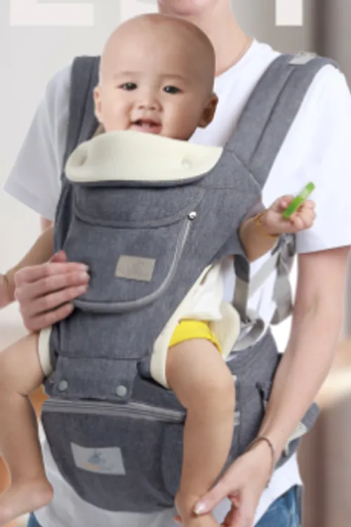Baby carrier waist stool
