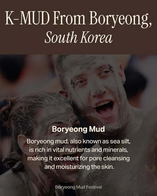 🥰Relief Mud Mask – Deep Cleansing & Hydrating with Boryeong Mud
