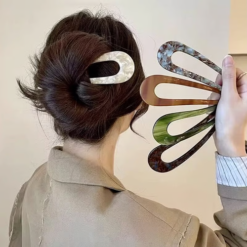 U Shape Women Hairpins Hair Clips