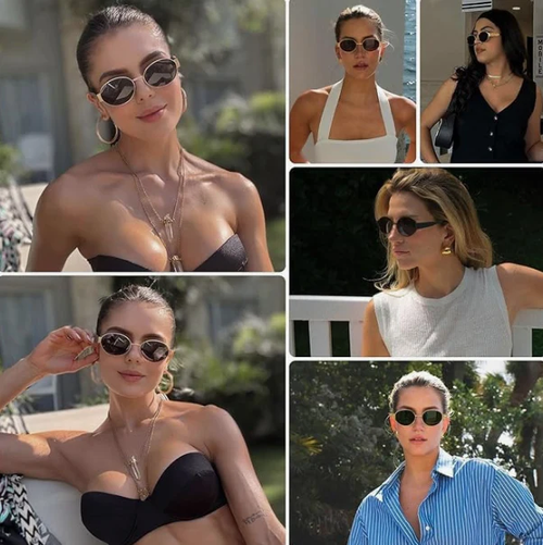 🔥Bollywood Star style | Trendy Metal Sunglasses😎