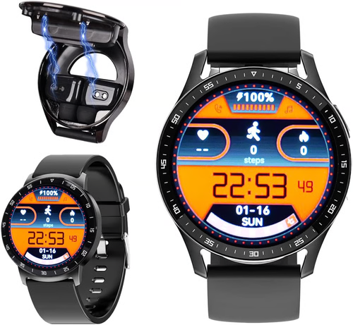 1.39  IPS Large Touch-Screen IP67 Waterproof Rugged Fitness Tracker Smartwatch