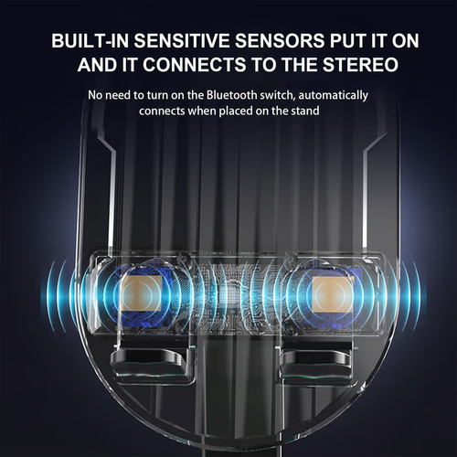 💥Father's Day's Special Price🎁2025 Upgraded Cell Phone Stand with Induction Speaker Power Bank Atmosphere Light