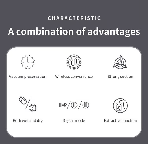 🥗 Keep Your Food Fresh ✨Mini Wireless Vacuum Sealer