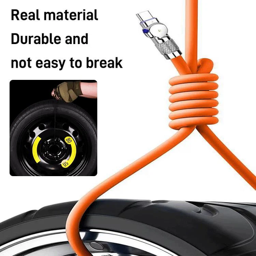 🔥3 IN 1 Rotating Elbow Fast Charging Data Cable⚡