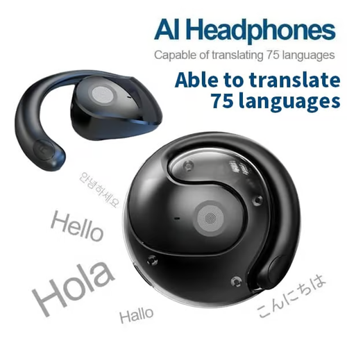 🏆1 Best Seller ⏰LAST DAY 💎AI Translation Wireless OWS Bluetooth5.4 Earphones (Fit iOS & Android)